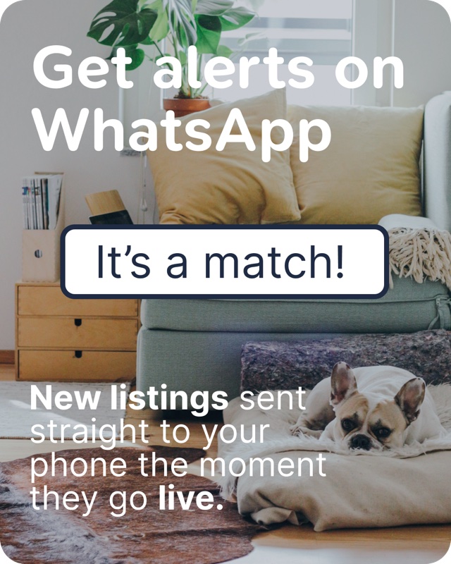 Get alerts on WhatsApp